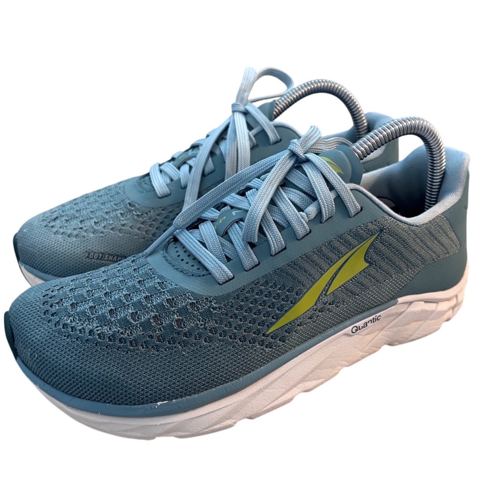 Altra Torin 4.5 Plush Womens 7 Blue Lime Green Running Shoes AL0A4VR2419